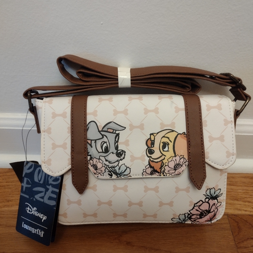 Disney Loungefly Lady and the Tramp Purse.